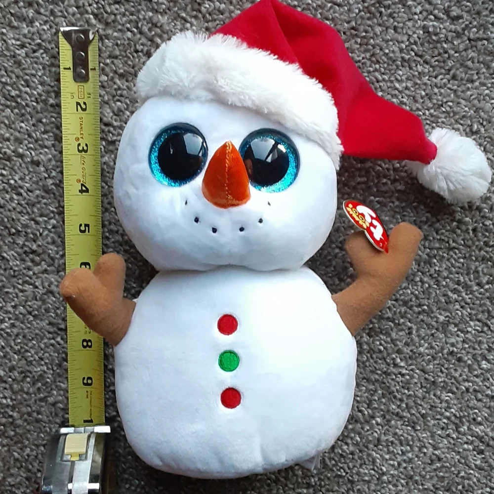 Christmas Snowmen Beanie Boos Plush
